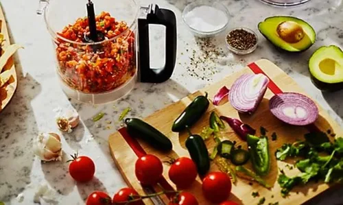 Miniatura 2 de KitchenAid KFP0920QWH - Procesador de alimentos con 9 tazas, 3 discos, 2 cuchillas y espátula, color blanco