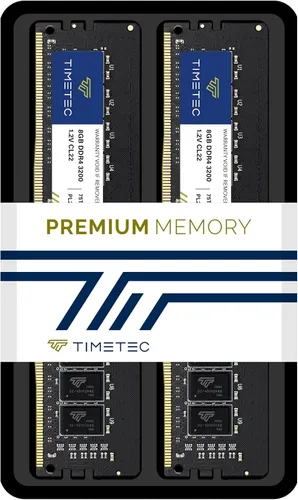 Miniatura 7 de Timetec Kit de 16 GB (2 x 8 GB) DDR4 3200 MHz (o 2933 MHz o 2666 MHz) PC4-25600 no XMP CL22 1.2 V no ECC sin búfer 1Rx8 rango único 288 pines UDIMM