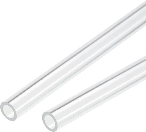 Miniatura 16 de MECCANIXITY Tubo acrílico transparente rígido redondo tubo 0.472 in (1/2") ID 15mm (0.6") OD 10" para lámparas y linternas, sistema de refrigeración