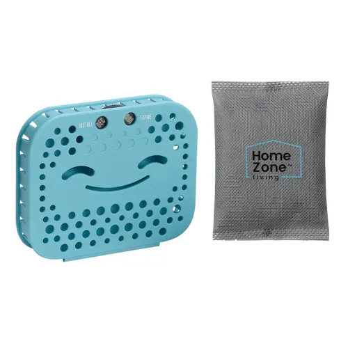 Miniatura 7 de Home Zone Living CleanAura - Kit de filtro desodorizante con bolsa de filtro de carbón y adhesivo magnético, ayuda a eliminar el olor en casa