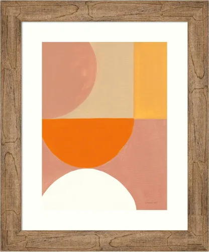 Miniatura 8 de Amanti Art Danhui Nai - Lienzo decorativo para pared, 41 x 33 pulgadas, diseño retro abstracto en V brillante, arte de pared abstracto, decoración