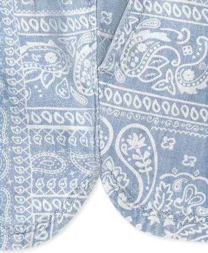 Miniatura 5 de The Childrens Place Pantalones cortos de sarga con estampado para niñas