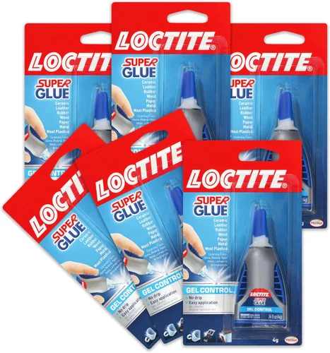 Miniatura 8 de Loctite Super Glue Gel Control, transparente, botella de 0.14 onzas líquidas, paquete de 3
