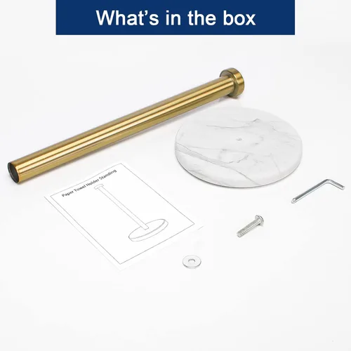 Miniatura 8 de NearMoon Soporte de pie para toallas de papel, soporte para toallas de papel de cocina - para baño o cocina sobre encimera, tamaño estándar o jumbo