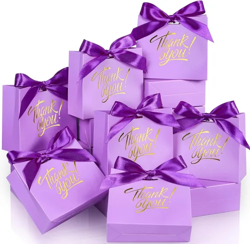 Miniatura 7 de EQOREIIN Bolsas de regalo pequeñas, paquete de 25 bolsas de regalo de 4.5 x 1.8 x 3.9 pulgadas, mini bolsas de agradecimiento de papel kraft negro