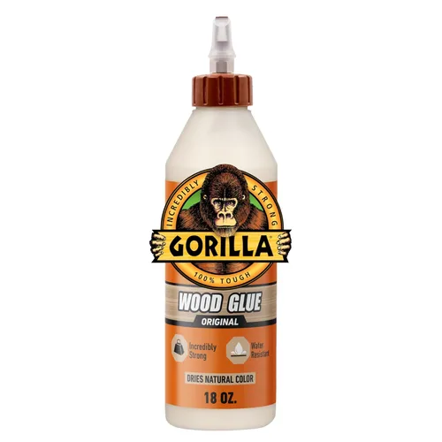 Miniatura 13 de Gorilla Pegamento para madera, proyectos de carpintería para interiores y exteriores, pintable, lijable, resistente a la humedad, sujeción