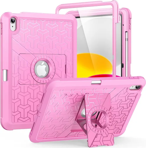 Miniatura 20 de MoKo Funda para iPad (A16) de 11ª/10ª generación 2025/2022, resistente a prueba de golpes, doble capa protectora de cuerpo completo, protector