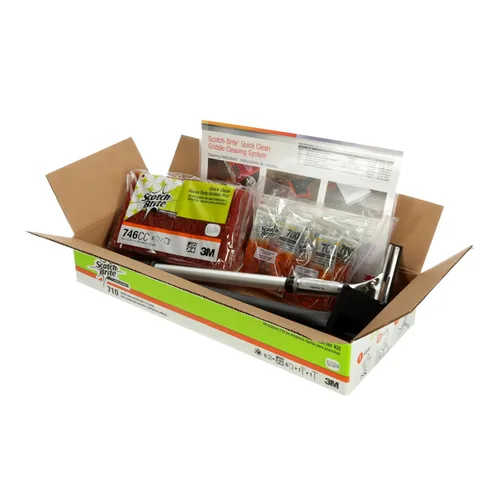 Miniatura 2 de Scotch-Brite 710 kit de inicio de sistema de limpieza rápida de rejilla