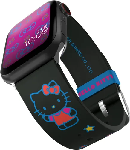 Miniatura 9 de Correa de reloj inteligente Hello Kitty, con licencia oficial, compatible con Apple Watch (no incluida)