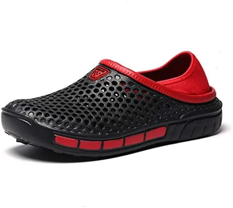 Men's and Women's Garden Clogs Beach Couple Sandals Bath Slippers Anti-Slip Breathable and Quick-Drying Shoes