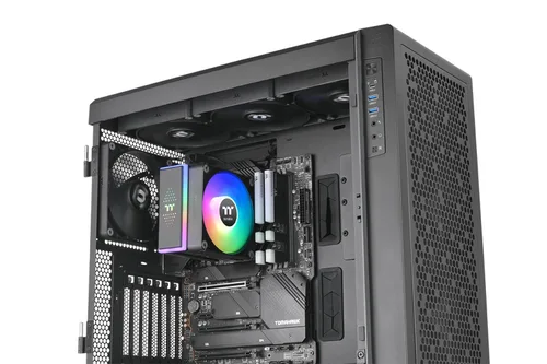 Miniatura 6 de Thermaltake Enfriador de CPU ASTRIA 200 ARGB, compatible con la última CPU Intel LGA 1851/1700 y AMD AM5, torre única, potencia de enfriamiento TDP