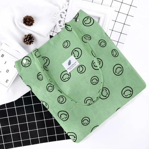 Miniatura 42 de Ayieyill - Bolsa de pana para mujer y niña, con correa de lona para colgar al hombro, bolsa con bolsillo