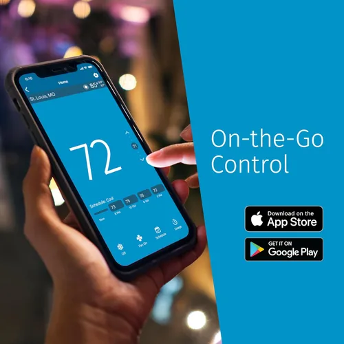 Miniatura 11 de Sensi - Termostato inteligente, 100 años de experiencia, Wi-Fi, privacidad de datos, programable, fácil de instalar, funciona con Alexa, certificado