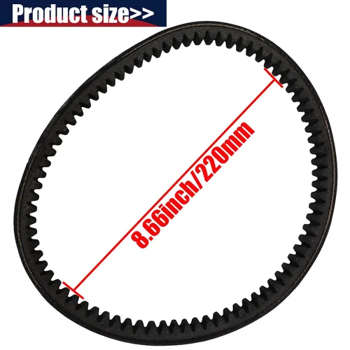 Miniatura 4 de KT196 - Correa de transmisión compatible con la serie 30, correa convertidora de par Powersports Coleman KT196cc 4 ruedas 196cc 6.5HP Comet 203589