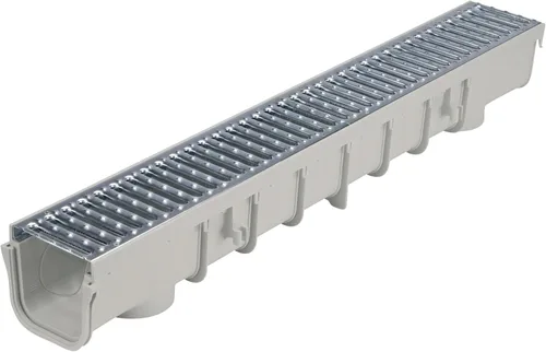 Miniatura 9 de NDS 864GMTL kit para canal de drenaje de 5" con rejilla de metal