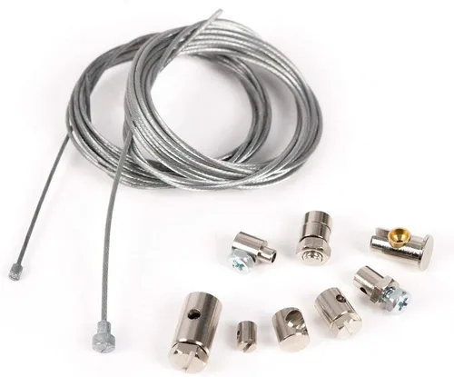 KiWAV Kit de reparación universal de cable de freno de embrague de acelerador de emergencia para motocicleta, Honda, Yamaha, Kawasaki, Suzuki,