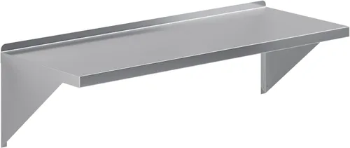 Miniatura 14 de AmGood Estante de pared de acero inoxidable de 18 x 72 pulgadas Estantería de metal para electrodomésticos y equipos Cocina, restaurante