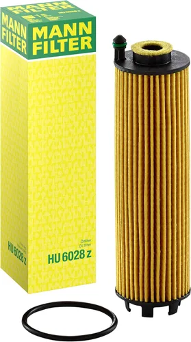 Mann Filter Reemplazo del filtro de aceite del cartucho HU 6028 z compatible con Mercedes-Benz AMG GT 43, AMG GT 53, CLS450, CLS53 AMG, E450, E53