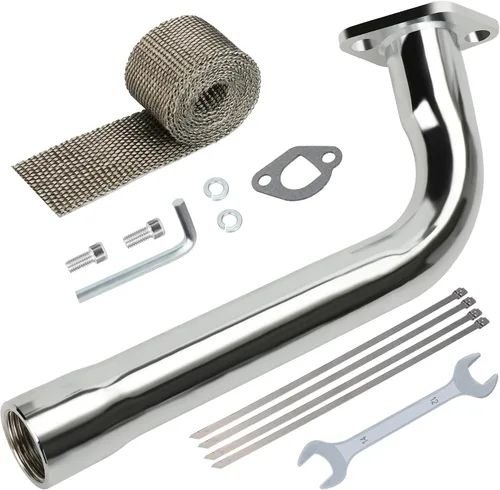 Miniatura 11 de YOXUFA Reemplazo del cabezal de tubo de escape de 212cc para Predator 212cc 196cc 224cc 6.5hp Coleman CT200U CT200U-EX BT200X KT196 Baja Warrior