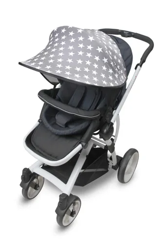 Miniatura 14 de Manito Parasol para cochecitos y asientos de coche - Scandi (azul diamante) UPF 50+ Diamante azul
