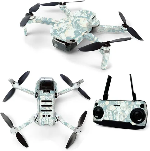 Miniatura 13 de MightySkins Skin para DJI Mavic Mini Drone Quadcopter portátil - Hyper Funda protectora de vinilo duradera y única Fácil de aplicar, quitar