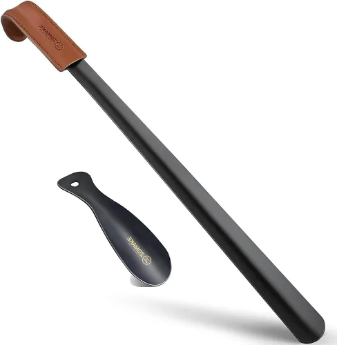 Miniatura 9 de ZOMAKE Long Shoe Horn for Seniors Men,Metal Shoehorn Long handle for Boots, Shoe Spoon Helper