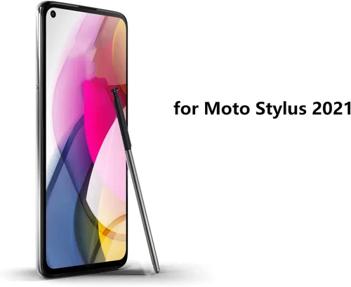 Miniatura 5 de Paquete de 2 lápices capacitivos de repuesto para Motorola Moto G Stylus 2021 XT2115 All Verison S Pen negro, no para G Stylus 5G (2021)