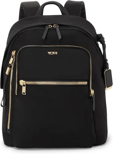 Mochila casual para mujer TUMI, Negro/Dorado, Tamaño único
