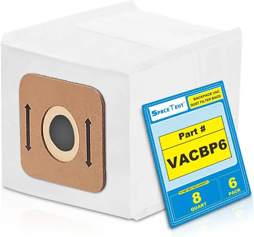 Miniatura 7 de Paquete de 15 reemplazos para bolsas de vacío Atrix, compatibles con mochila Atrix Ergo de 8 cuartos de galón, modelos de vacío # VACBP1 VACBP36V