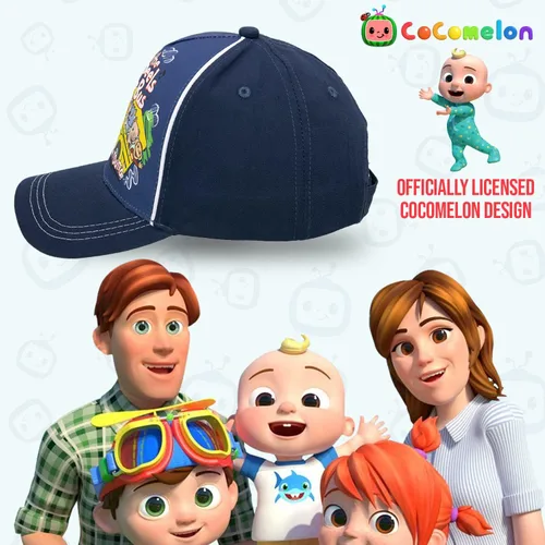Miniatura 3 de CoComelon Gorro de béisbol de algodón, ajustable y ligera para niños pequeños