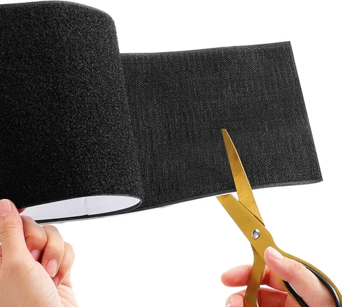 Miniatura 6 de Waydress Cinta adhesiva de nailon de doble cara de 6 pulgadas de ancho para sofá, cojines, alfombras, tela de costura, proyectos de bricolaje