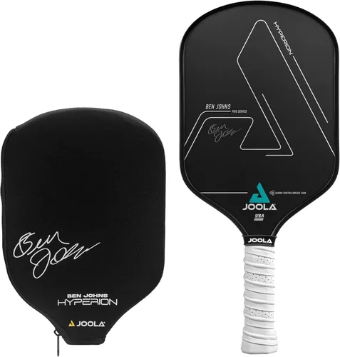 Miniatura 8 de JOOLA Ben Johns Hyperion CFS - Pala de pickleball con superficie de carbono con grano alto y giro, mango alargado, remo Ben Johns aprobado por USAPA