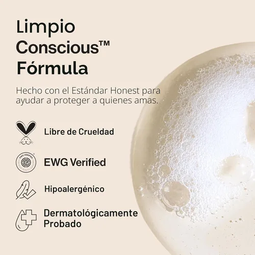 Miniatura 5 de Shampoo & jabón corporal Honest, Lavanda Dreamy súper calmante, 10 Onzas, 816645023966, Libre de fragancia, 1, 1