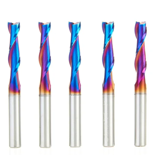 Miniatura 15 de Amana Tool Spektra Extreme Tool Life - Broca de carburo sólido con recubrimiento en espiral, 46125-K, 1/8 de diámetro x 13/16 CH x vástago de 1/4