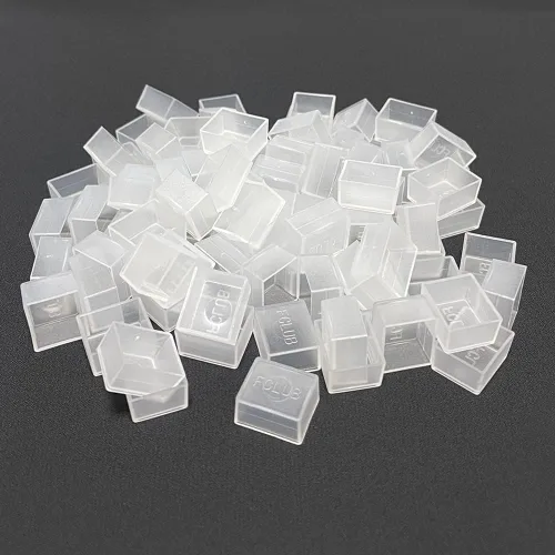 150 piezas de plástico transparente vacío para acuarelas – 0.07 onzas líquidas de capacidad, bandejas de pintura recargables para acuarelas sólidas