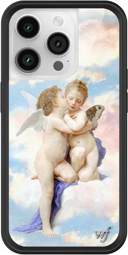 Miniatura 59 de Wildflower Carcasas – Compatible con iPhone 14 Pro Protector negro parachoques, certificado de prueba de caída de 6.5 pies, propiedad de mujeres