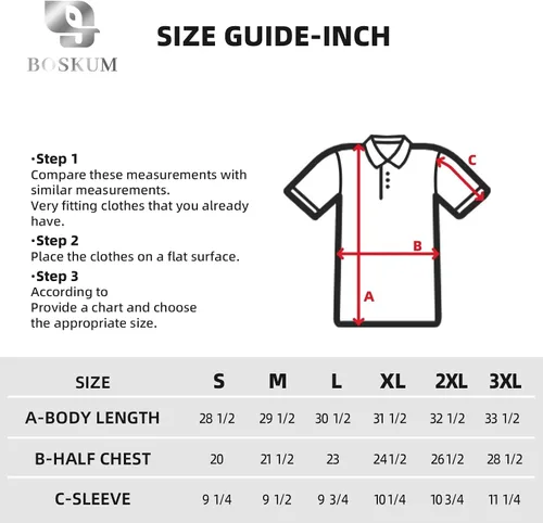 Miniatura 6 de Polo Shirts for Men Short Sleeve Dry Fit Casual Striped Performance Moisture Wicking Athletic Mens Golf Shirts