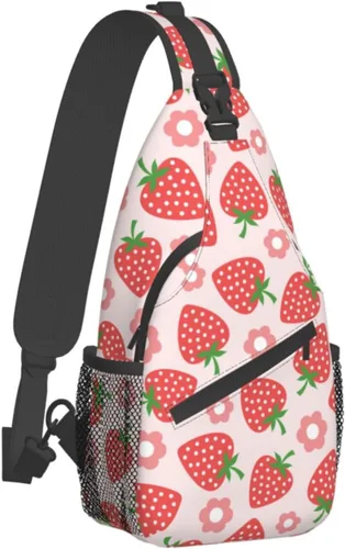 Miniatura 7 de Bolso bandolera para mujeres y hombres, mochila de viaje para senderismo, bolsa cruzada para el hombro, bolsa de pecho, casual, mochila deportiva