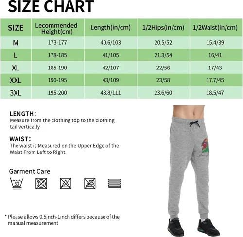 Miniatura 8 de Soda Stereo Long Sweatpants Men's Casual Fashion Sport Long Pants Drawstring Trousers with Pockets