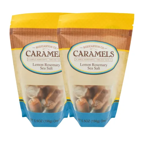 Miniatura 2 de Boxicanyon Caramels Caramelos gourmet tradicionales de vainilla Hecho a mano en pequeños lotes Sabor gourmet Perfecto para regalos