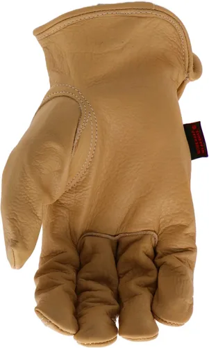 Miniatura 2 de Boss Men's AquaArmor Durable Cowhide Leather Work Gloves