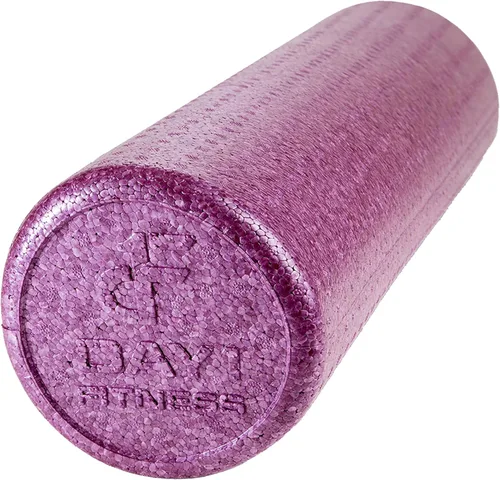 Miniatura 17 de Day 1 Fitness - Rodillos de espuma muscular de alta densidad – Rodillos de masaje deportivo para estiramiento, terapia física, tejido profundo