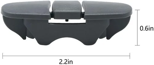 Miniatura 8 de AMI W10712394 - Kit de ajuste de estante superior para lavavajillas con 2 piezas W10508950 Clip de parada de riel deslizante para lavavajillas que