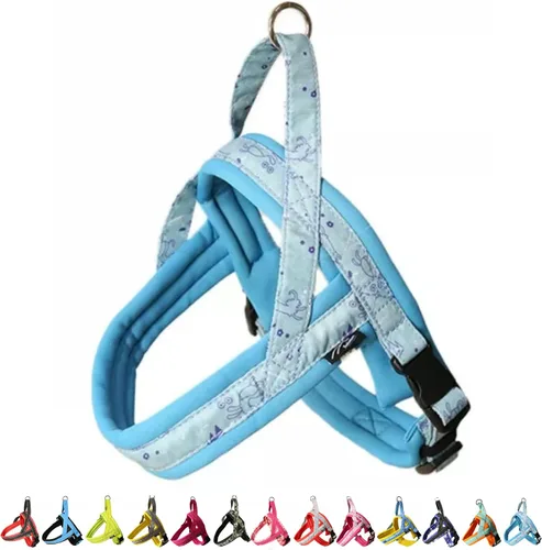 Miniatura 9 de Hakusan - Arnés tipo camuflaje para perro, seguro, sin asfixia, difícil de desconectar, gran ajuste, fácil de poner y quitar, ajustable, reflector