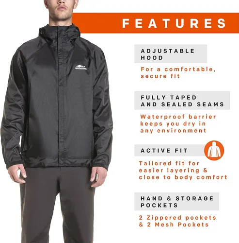 Miniatura 3 de Grundéns Weather Watch - Chaqueta de pesca con capucha