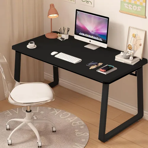 Miniatura 17 de Escritorio de Computadora de Estilo Moderno Simple para Oficina en Casa, Mesa de Escritura Pequeña de 47.2 Pulgadas para Escritorio o Dormitorio