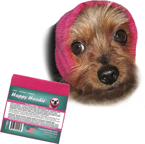 Miniatura 25 de Happy Hoodie La banda calmante original para perros y gatos - Marca americana - Alivio de la ansiedad/Protección contra el ruido-Aseo-Truenos-Fuegos
