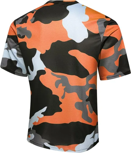 Miniatura 3 de Wuzfully Camiseta de ciclismo de montaña para hombre, camiseta de motocross, BMX, camisetas de descenso para deportes