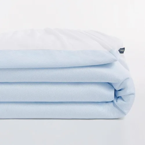 Miniatura 3 de Serta Cool Air Protector de colchón impermeable, 54 x 75 pulgadas, de malla suave y transpirable, bolsillo profundo elástico de 18 pulgadas para un