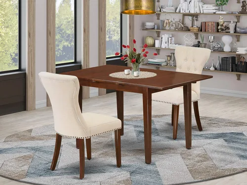 Miniatura 15 de East West Furniture NFGA5-MAH-32 Juego de comedor